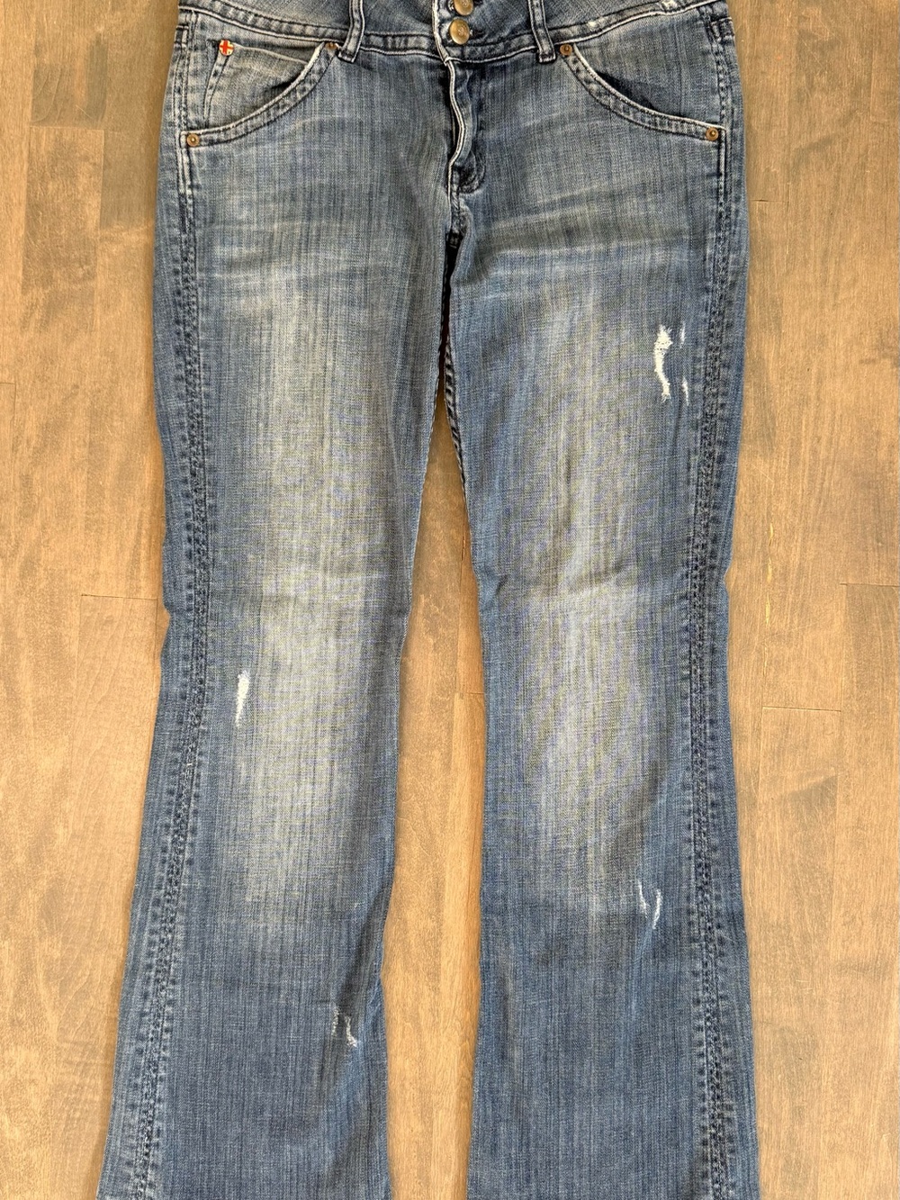 Hudson Jeans Distressed Bootcut